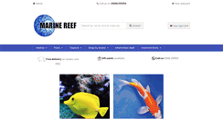 Desktop Screenshot of marine-reef.com